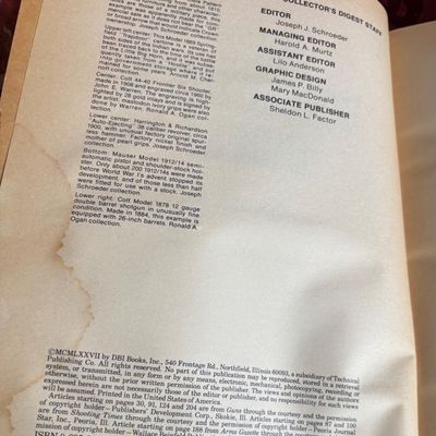 Gun Collector's Digest - Volume II edited by Joseph J Schroeder - 1977