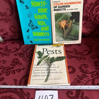 Insect and Pest Book Lot