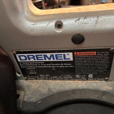 Dremel Model 1680 Scroll Saw