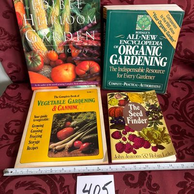 Gardening Book Lot