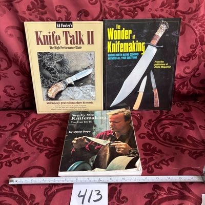 Knife Book Lot