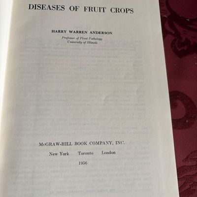 Diseases of Fruit Crops