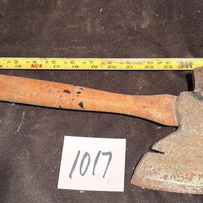 vintage carpenter's hatchet