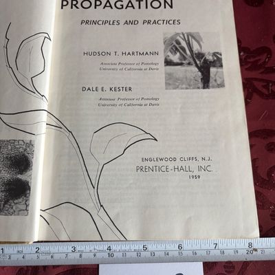Plant Propagation: Principles and Practices