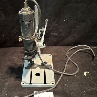 Vintage Sears Craftsman Rotary Tool with Drill Press Stand