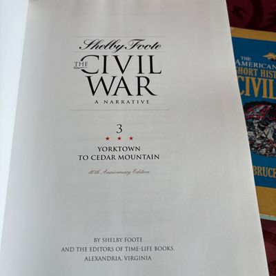 Civil War Book Lot
