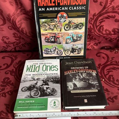 Harley Davidson and More Book Lot