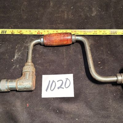 vintage ratcheting bit brace drill
