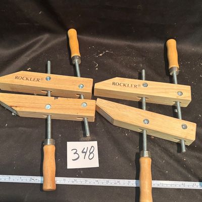 Rockler Wooden Handscrew Clamps