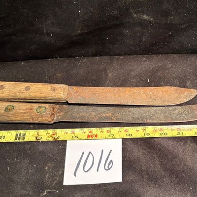Vintage Butcher Knife Lot