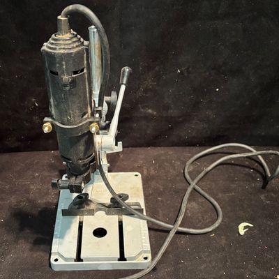 Vintage Sears Craftsman Rotary Tool with Drill Press Stand