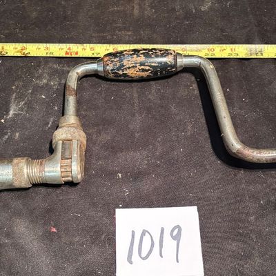 vintage Stanley ratcheting bit brace Hand drill