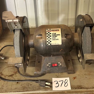 Speedway Series 8-inch bench grinder