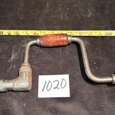 vintage ratcheting bit brace drill