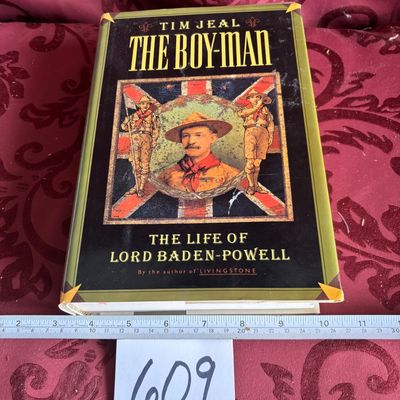The Boy-Man: The Life of Lord Baden-Powell by Jim Teal (Hardcover - 1st Ed.)