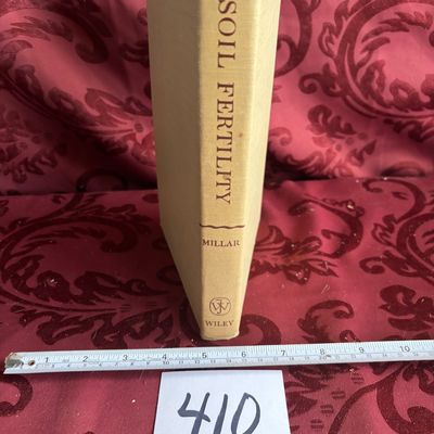 Soil Fertility Book by C.E. Millar