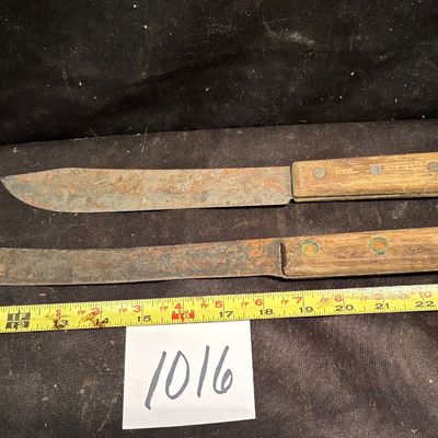 Vintage Butcher Knife Lot