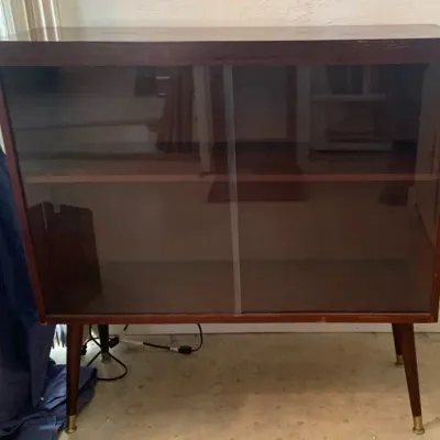 Sliding Door Display Cabinet
