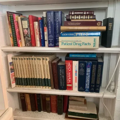 Vintage Recipe, Medical, And Misc Books