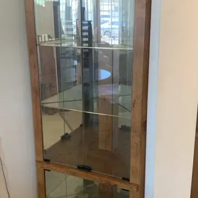 Vintage Corner Display Cabinet