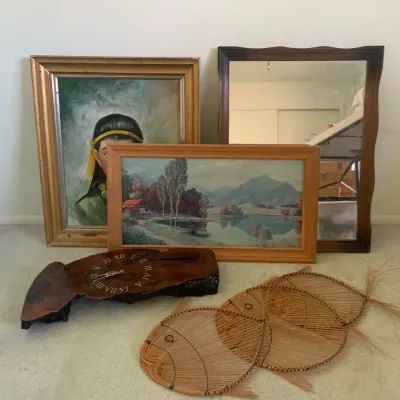 Paintings, Mirror, And Decorative Wall Decor