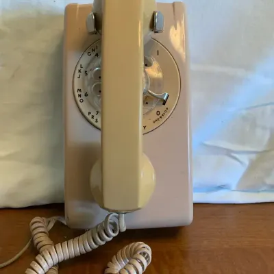 Coffee Color Rotary Phone
