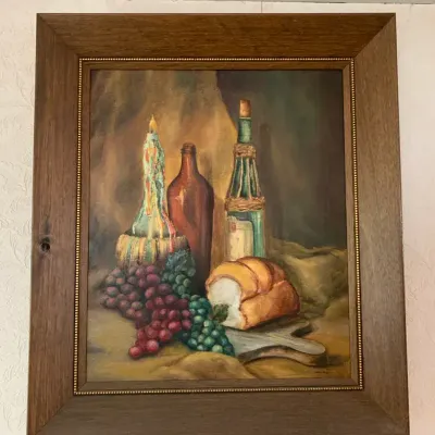 Vintage Signed Still Life Painting