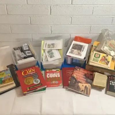 Misc Stamps And Stamp Collecting Books And Accessories Coin Collecting Books 