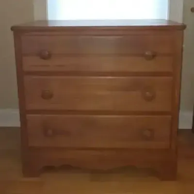 Small 3 Drawer Bureau 
