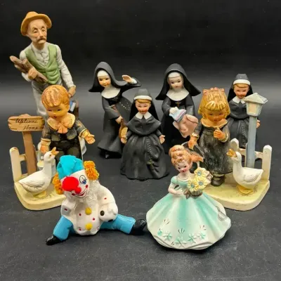 A Quirky Collection of Vintage Figurines