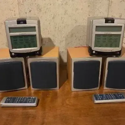 (2) Emerson Research Micro Audio Systems