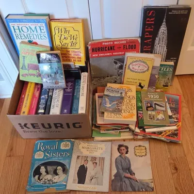 Mystery Lot of Books & Magazines- Some Vintage 