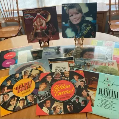 Vintage Record Albums 