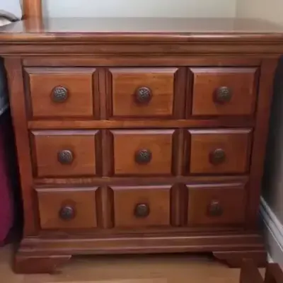 Mammary 3 Drawer Side Table