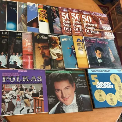 Assorted Record Albums- Opera, Oldies, Polka