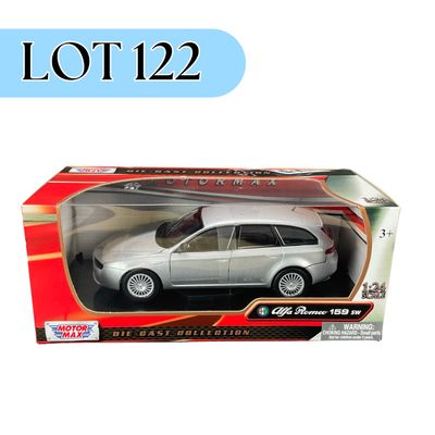 -122- MOTOR MAX | 1:24 Scale | Alfa Romeo 159 SW | With Box