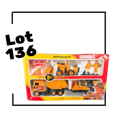 136 | VINTAGE | Buddy L | Earth Moving Set