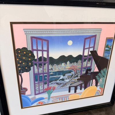 Thomas McKnight “Barbados” Framed Art Print