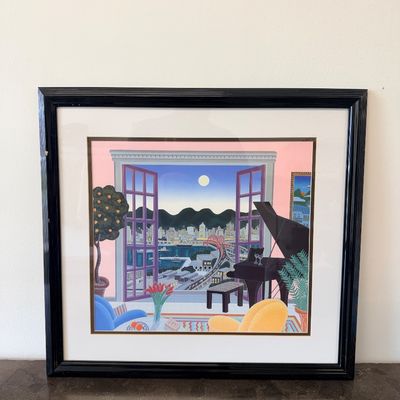 Thomas McKnight “Barbados” Framed Art Print