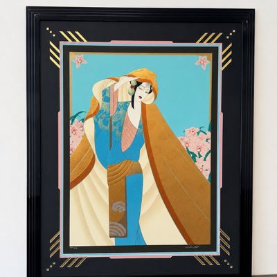 Lilian Shoa - Large Framed Serigraph Framed 30/60