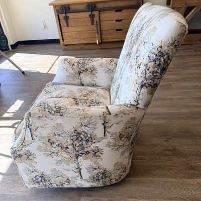Arhaus Custom Swivel Accent Chair