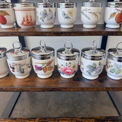 Misc Lot Of Egg Coddlers