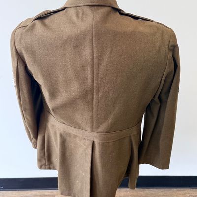 WWII Army Coat With Medals