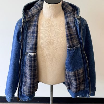 Vintage Carhartt Denim Eagles Jacket