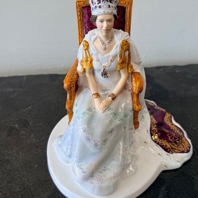 Royal Doulton "Diamond Jubilee" Queen Elizabeth II Figurine