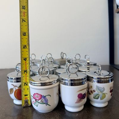 Misc Lot Of Egg Coddlers