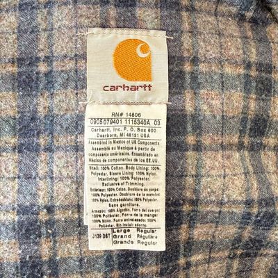 Vintage Carhartt Denim Eagles Jacket