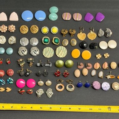 Lot Of Various Earrings