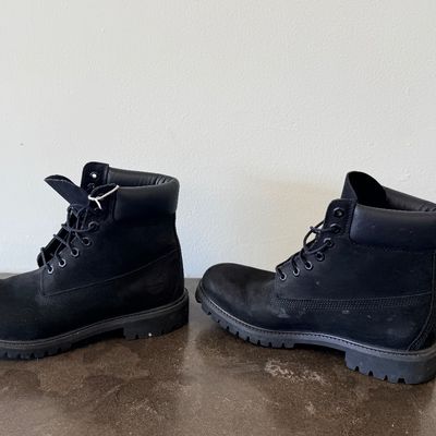 Black Timberland Boots