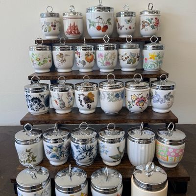 Misc Lot Of Egg Coddlers